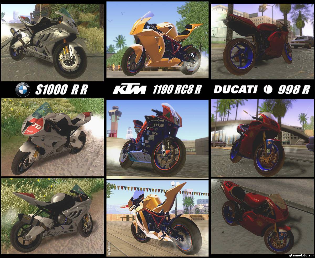 Мотоциклы из SBK11