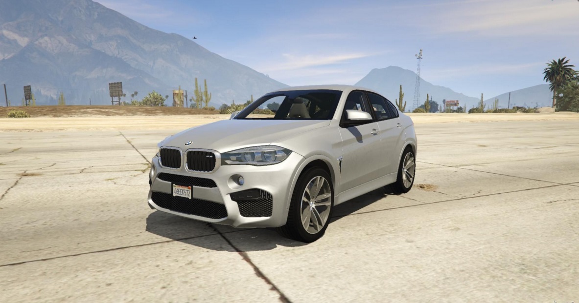 BMW X6M авто для GTA 5