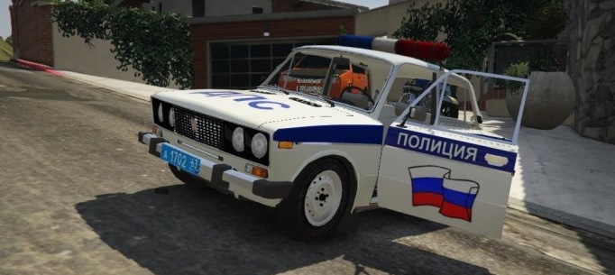 ВАЗ-2106 Полицейская машина для GTA 5
